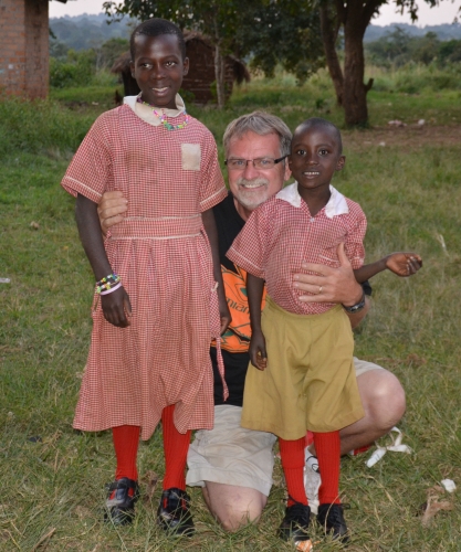 Richard and Annet Uganda sponsored child